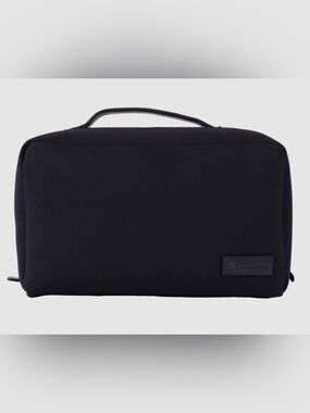 Hotel Collection Black Men’s Toiletry Travel Bag with Handle NWT
